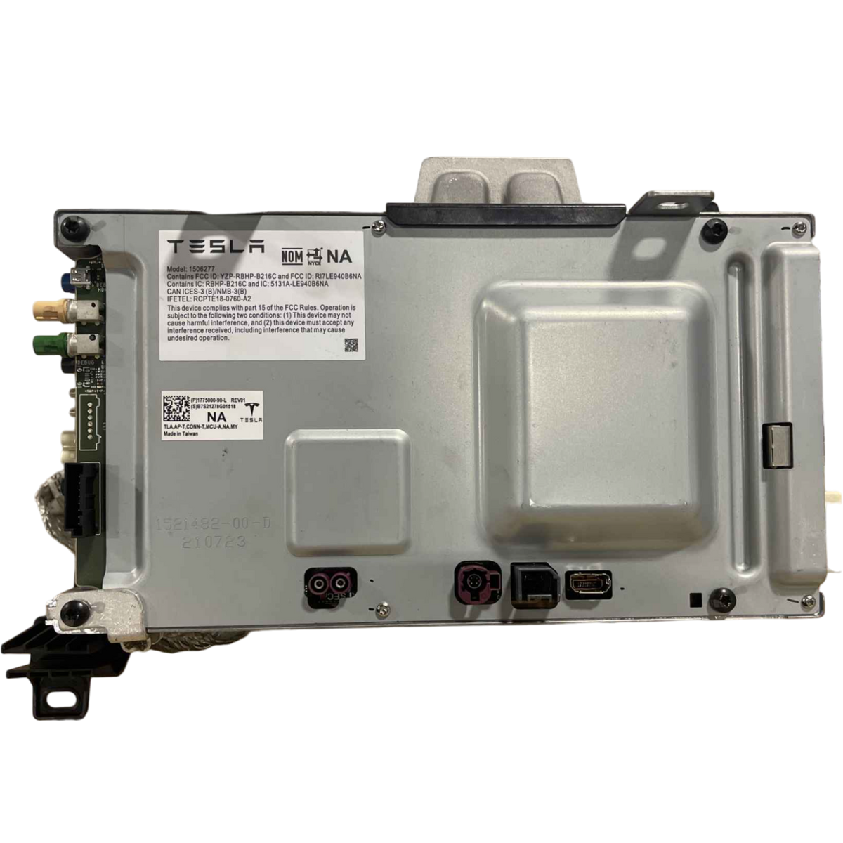 Used 2020-2024 Tesla Model Y MCU Media Control Module OEM 1775000-90-L