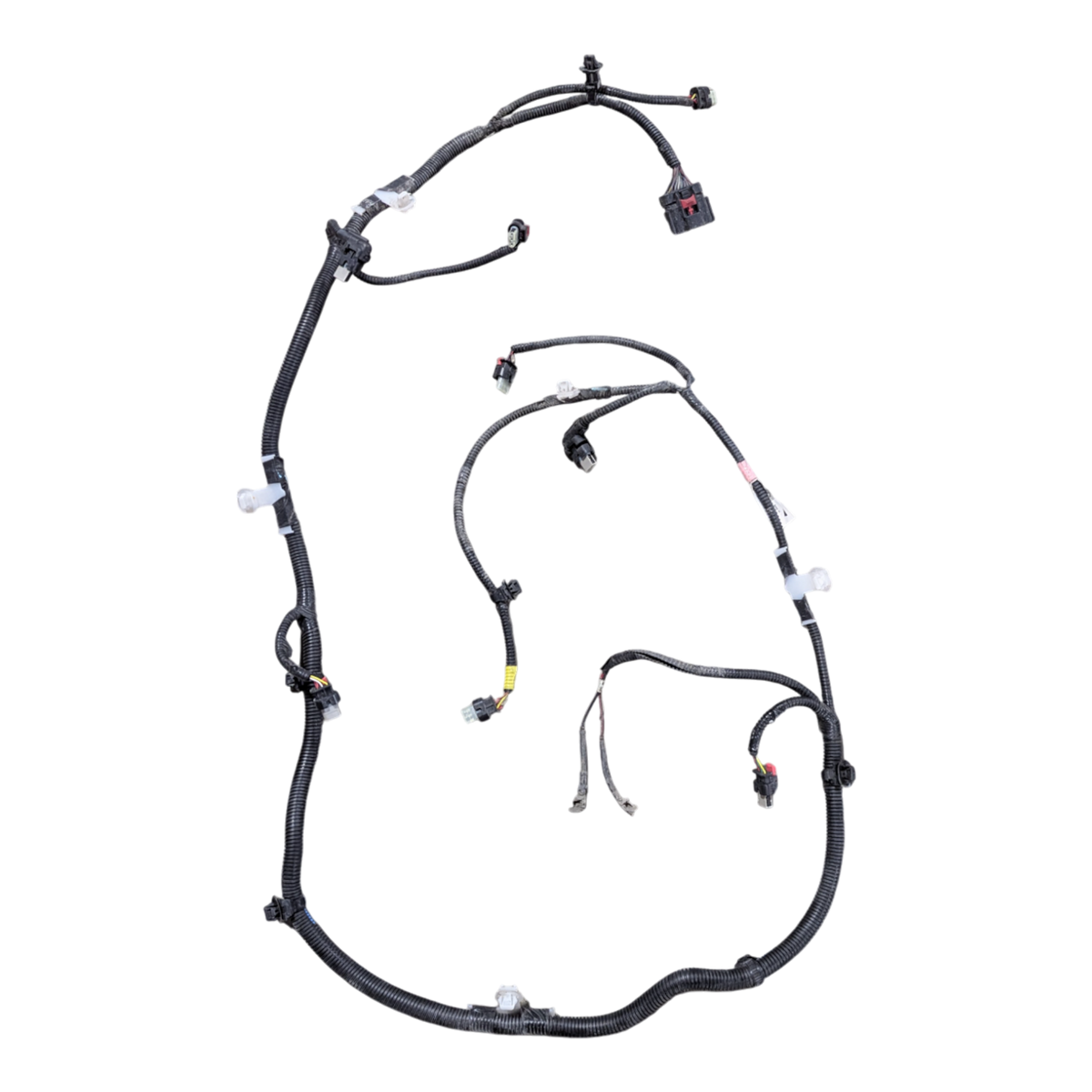 Used 2017-2023 Tesla Model 3 Front Fascia Wiring Harness with Lamps and USS OEM 2067958-04-C