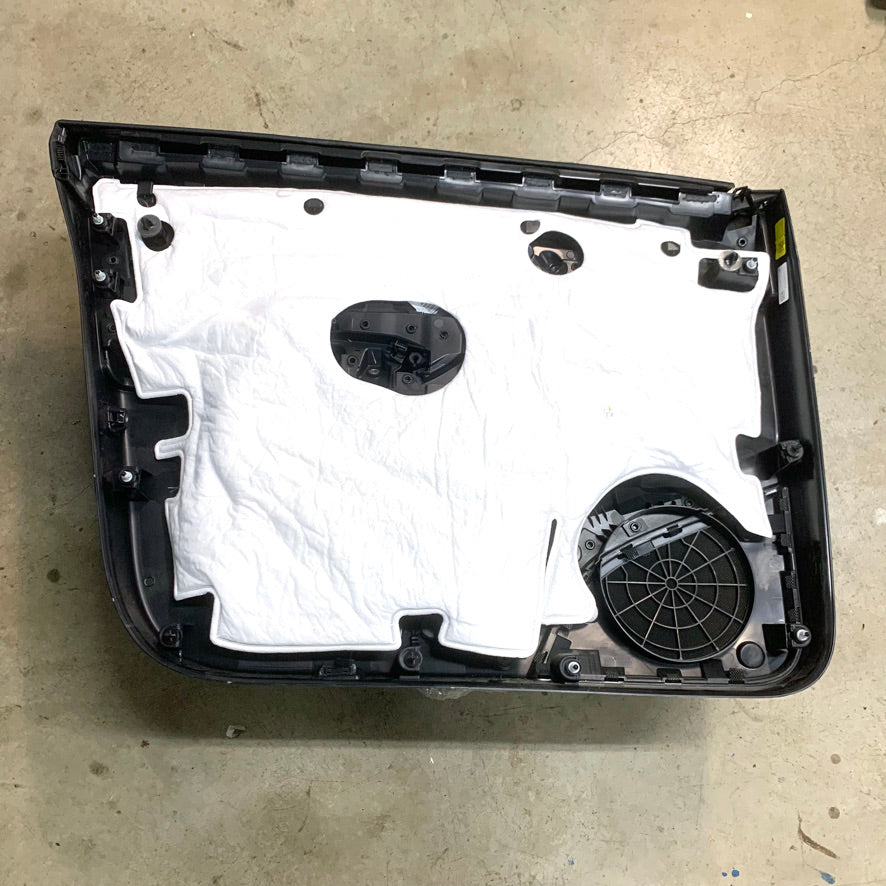 Used Tesla Model Y Front Right Door Panel Insert Card Black OEM 1497295-01-C – photo 2