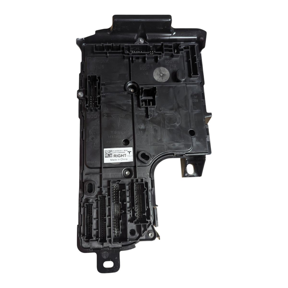 Used Tesla Model Y Assembly - Right Electronic Control Unit Generation 3 - 5 Seat - Ultrasonic Sensor OEM 1657650-00-C