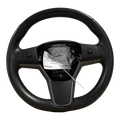 Used Tesla Model 3 / Model Y Steering Wheel - Pur Leather OEM 1490214-00-B