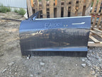 Used 2020 Tesla Model 3 front left door assembly grey — part view 2; Elite stock EA1001