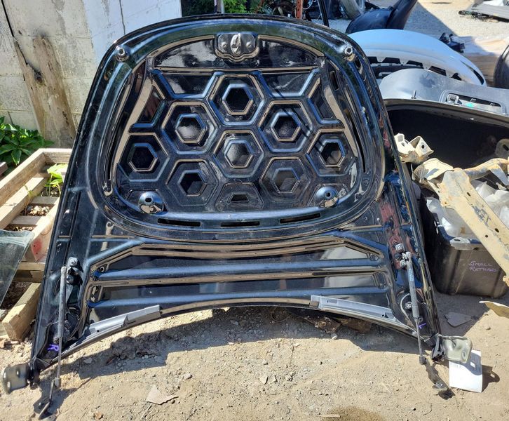 Original condition view 3, 2021 Model 3 hood Black, Elite EA1081