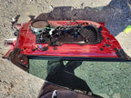 Used 2020 Tesla Model 3 front left door assembly red — part view 2; Elite stock EA1119