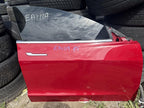 Used 2020 Tesla Model 3 front right door assembly red — part view 1; Elite stock EA1119