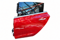 2020 Tesla Model 3 Rear Left Door Assembly Red – Ref 1081441-E0-C – Stock EA1119; white background with standard margins; actual condition retained