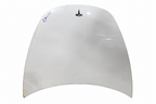 2019 Tesla Model 3 Hood White – Ref 1081390-E0-B – Stock EA1127; white background with standard margins; actual condition retained