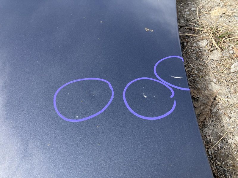 Original condition view 2, 2018 Model 3 hood Grey, Elite EA1137