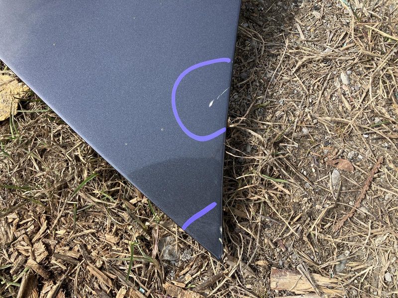 Original condition view 3, 2018 Model 3 hood Grey, Elite EA1137