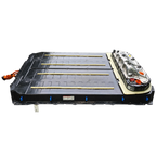 Used high-voltage battery, angled view