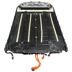 Supplied high-voltage battery photo, top view