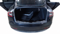 2022 Tesla Model 3 Rear Bumper Cover – Black – Ref 1108905-S0-A – Stock 52854 – white background donor vehicle reference only; listed part only