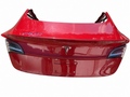 2018 Tesla Model 3 Trunk Lid Assembly – Red – Ref 1081460-E0-B – Stock EA1220 – white background actual used part; see original condition photos