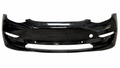 2021 Tesla Model 3 Front Bumper Cover – Black – Stock W0043 – white background actual used part; see original condition photos