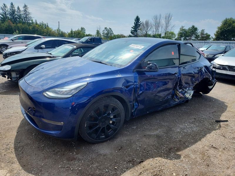 2022 Model Y Front Bumper Assembly, EA1434: original photo 1; donor vehicle reference only
