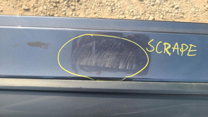 2023 Model Y Rear Bumper Assembly, EA990: original photo 4; actual part condition